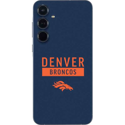 NFL Denver Broncos Blue Performance Series Galaxy A36 5G Skin