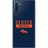 NFL Denver Broncos Blue Performance Series Galaxy Note 10 Plus Skin