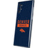 NFL Denver Broncos Blue Performance Series Galaxy Note 10 Plus Skin
