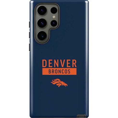 NFL Denver Broncos Blue Performance Series Galaxy S23 Ultra Pro Case