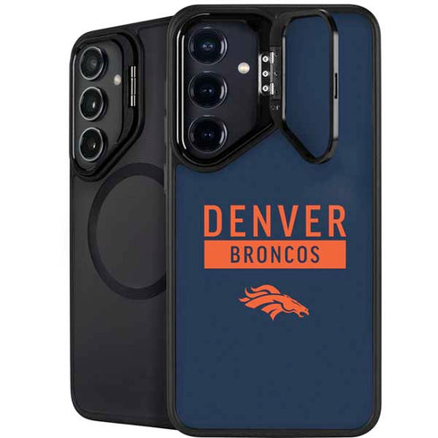 NFL Denver Broncos Blue Performance Series Galaxy S24 FE Kickstand Case