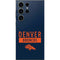 NFL Denver Broncos Blue Performance Series Galaxy S24 Ultra Skin