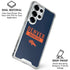 NFL Denver Broncos Blue Performance Series Galaxy S25 Ultra Clear Case