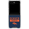 NFL Denver Broncos Blue Performance Series Galaxy Z Flip6 Clear Case