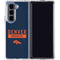 NFL Denver Broncos Blue Performance Series Galaxy Z Fold5 5G Clear Case