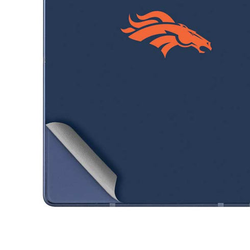 NFL Denver Broncos Blue Performance Series Galaxy Z Fold6 Skin