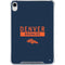 NFL Denver Broncos Blue Performance Series iPad 11th Gen (2025) Clear Case