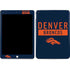 NFL Denver Broncos Blue Performance Series Apple iPad Skin
