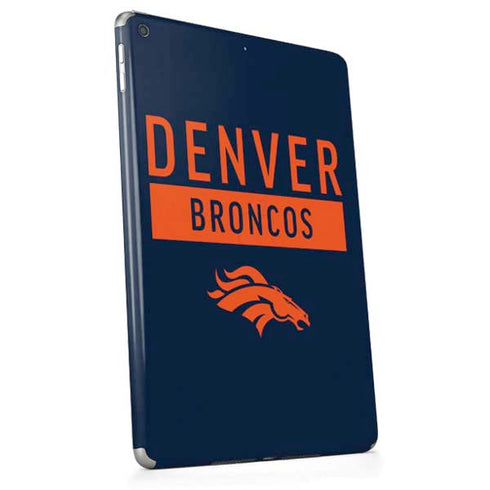 NFL Denver Broncos Blue Performance Series Apple iPad Skin
