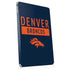NFL Denver Broncos Blue Performance Series Apple iPad Skin