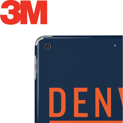 NFL Denver Broncos Blue Performance Series Apple iPad Skin
