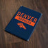 NFL Denver Broncos Blue Performance Series Apple iPad Skin