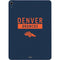 NFL Denver Broncos Blue Performance Series Apple iPad Air Skin