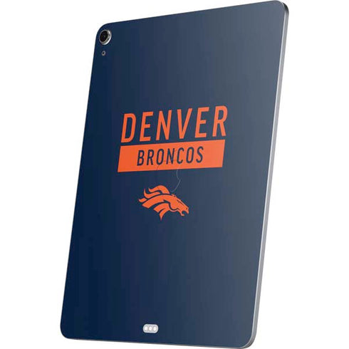 NFL Denver Broncos Blue Performance Series Apple iPad Air Skin