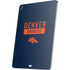 NFL Denver Broncos Blue Performance Series Apple iPad Air Skin