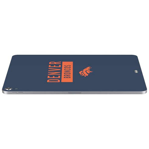 NFL Denver Broncos Blue Performance Series Apple iPad Air Skin