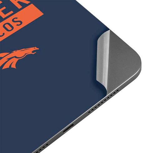 NFL Denver Broncos Blue Performance Series Apple iPad Mini Skin