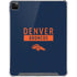 NFL Denver Broncos Blue Performance Series iPad Cases