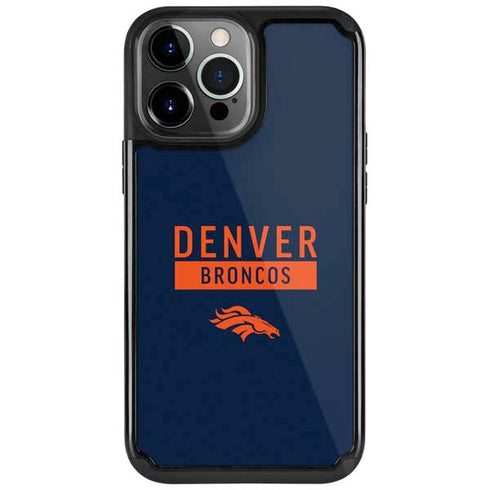 NFL Denver Broncos Blue Performance Series iPhone Cases