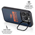 NFL Denver Broncos Blue Performance Series iPhone 15 Pro Kickstand Case