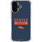 NFL Denver Broncos Blue Performance Series iPhone 16 Clear Case