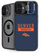 NFL Denver Broncos Blue Performance Series iPhone 16 Kickstand Case