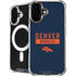 NFL Denver Broncos Blue Performance Series iPhone 16 MagSafe Case