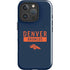 NFL Denver Broncos Blue Performance Series iPhone 16 Pro Max Impact Case