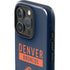 NFL Denver Broncos Blue Performance Series iPhone 16 Pro Max Impact Case