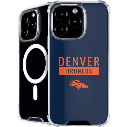 NFL Denver Broncos Blue Performance Series iPhone 16 Pro Max MagSafe Case