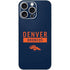 NFL Denver Broncos Blue Performance Series iPhone 16 Pro Max Skin