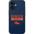 NFL Denver Broncos Blue Performance Series iPhone 16 Skin