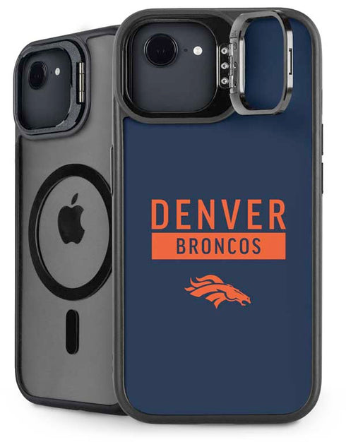 NFL Denver Broncos Blue Performance Series iPhone 16e Kickstand Case