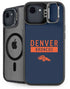 NFL Denver Broncos Blue Performance Series iPhone 16e Kickstand Case