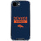 NFL Denver Broncos Blue Performance Series iPhone 16e Clear Case