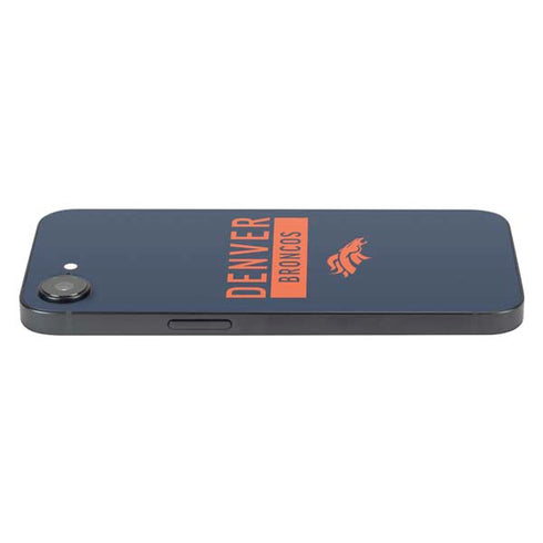 NFL Denver Broncos Blue Performance Series iPhone 16e Skin