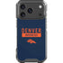 NFL Denver Broncos Blue Performance Series iPhone 18 Pro Clear Case