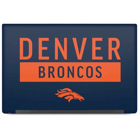 NFL Denver Broncos Blue Performance Series Dell Latitude Skin