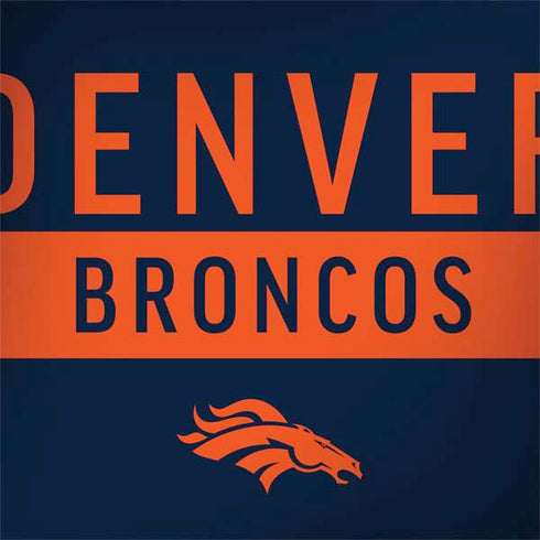 NFL Denver Broncos Blue Performance Series Dell Latitude Skin