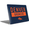 NFL Denver Broncos Blue Performance Series Apple MacBook Air Skin