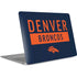 NFL Denver Broncos Blue Performance Series Apple MacBook Air Skin