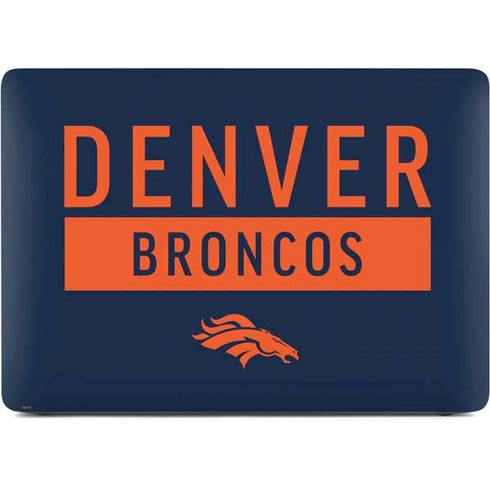 NFL Denver Broncos Blue Performance Series Apple MacBook Air Skin
