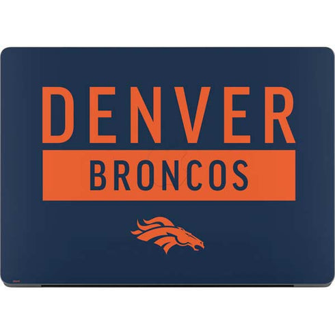 NFL Denver Broncos Blue Performance Series Apple MacBook Pro 14-inch Skin