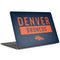 NFL Denver Broncos Blue Performance Series MacBook Skins