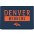 NFL Denver Broncos Blue Performance Series MacBook Skins