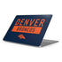 NFL Denver Broncos Blue Performance Series Apple MacBook Pro 16-inch Skin
