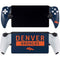 NFL Denver Broncos Blue Performance Series PlayStation Portal Remote Player Skin