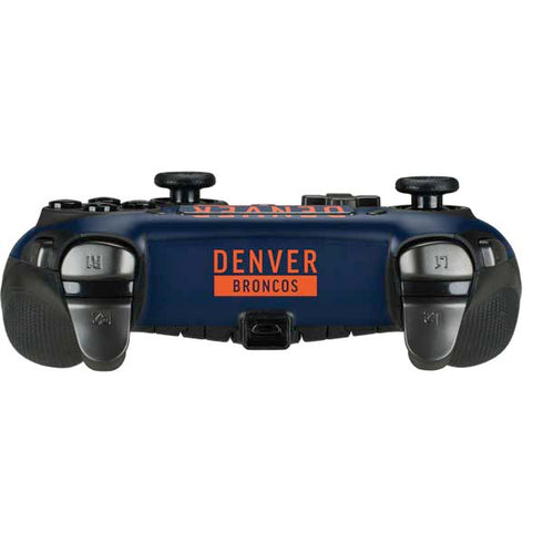NFL Denver Broncos Blue Performance Series PlayStation Scuf Vantage 2 Controller Skin