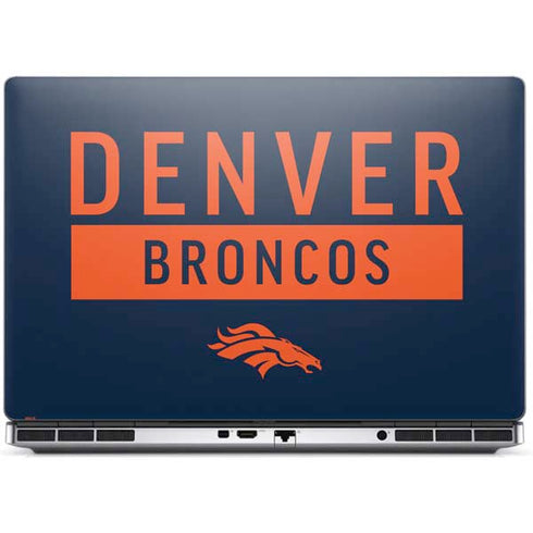 NFL Denver Broncos Blue Performance Series Dell Precision Skin