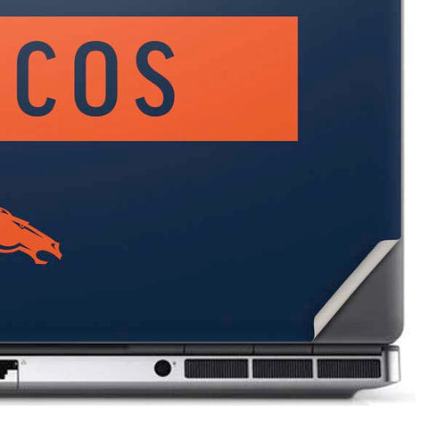 NFL Denver Broncos Blue Performance Series Dell Precision Skin